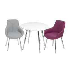 Kids' Table With 2 Modern Upholstered Chairs - Gift Mark -Nursery Furniture Store GUEST d3a6836e c819 44aa a3a8 62eb22ecc610