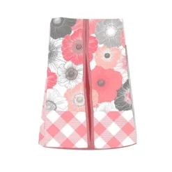 Bacati - Watercolor Floral Coral Gray 4 Pc Crib Bedding Set With Diaper Caddy -Nursery Furniture Store GUEST d3df5c07 686e 4b40 a7c4 a9bf66e556ea