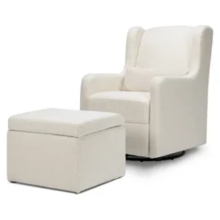 Carter's By DaVinci Adrian Swivel Glider With Storage Ottoman -Nursery Furniture Store GUEST d8bdb132 5f1d 4467 b652 5a5857bf140d