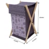 Bacati - Owls Gray/Beige Neutral Laundry Hamper With Wooden Frame -Nursery Furniture Store GUEST d9afa112 2a81 4971 93db 58b5604b3bf8