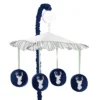Sweet Jojo Designs Musical Crib Mobile - Navy & Mint Woodsy -Nursery Furniture Store GUEST d9e148e5 1c00 4358 a0c4 3a8a3b21cac4