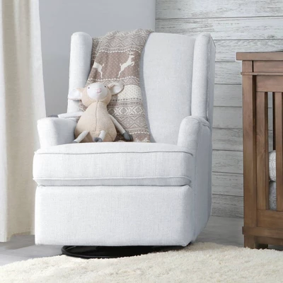 SECOND STORY HOME Hemingway Swivel Recliner Chair - White 9 SECOND STORY HOME Hemingway Swivel Recliner Chair - White - Image 7
