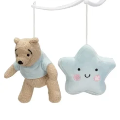 Bedtime Originals Starlight Pooh Musical Baby Crib Mobile - Blue, Animals -Nursery Furniture Store GUEST dd0d8a59 0ad7 4329 a72a 0033252b65be