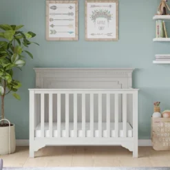 Safety 1st Little Snuggles Deluxe Dual 2-in-1 Baby Crib And Toddler Mattress -Nursery Furniture Store GUEST e147cb5e 228d 4749 a06f 13446633f461