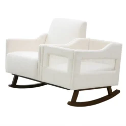 SECOND STORY HOME Emerson Nursery Recliner - Ivory -Nursery Furniture Store GUEST e1fb85e9 af08 433d 87be 8bb639b52887