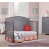 Sorelle Berkley Round Top Panel Standard Full-Sized Crib Gray -Nursery Furniture Store GUEST e2b7d632 56ea 468a a2ee af5e578d5edc