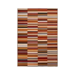 Modern Striped Block Non-Slip Washable Indoor/ Outdoor Area Rug By Blue Nile Mills -Nursery Furniture Store GUEST e3aecb28 53b6 47e6 b1e3 a0652c2b50f8