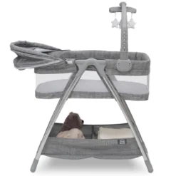 Simmons Kids' City Sleeper Bassinet - Gray Tweed -Nursery Furniture Store GUEST e3bc93e4 dad9 463d bbe2 b5ee21d9352b