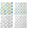 Bacati - Elephants Aqua/Lime/Gray Muslin Swaddling Blankets Set Of 4 -Nursery Furniture Store GUEST e3c6a36a f94c 4c68 8c39 bb9b6c3f8021