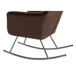 Gift Mark Deluxe Adult Rocking Chair With Chrome Legs -Nursery Furniture Store GUEST e5527527 1093 46d5 bcb5 fdf7badf97a3