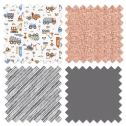Bacati - Construction Yellow Orange Blue Gray 3 Pc Crib Bedding Set -Nursery Furniture Store GUEST e5a02852 e5d0 4eea b223 449978ad9c29