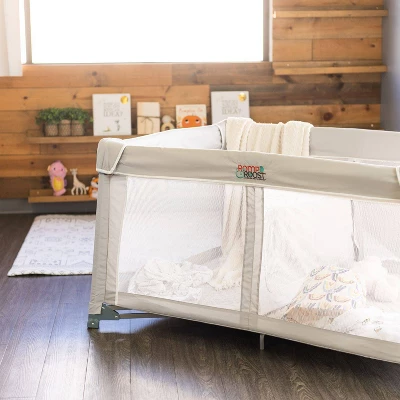 Romp & Roost LUXE Nest Waterproof Fitted Sheet With Divider For Twin Babies 8 Romp & Roost LUXE Nest Waterproof Fitted Sheet With Divider For Twin Babies - Image 6