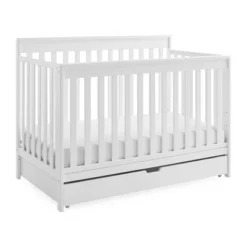 Delta Children Mercer Deluxe 6-in-1 Convertible Crib With Underdrawer Storage - Bianca White -Nursery Furniture Store GUEST ea707b38 89f5 4c0c 9f84 3d6371536b61