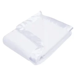 Trend Lab Plush Baby Blanket - White