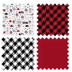 Bacati - Lumberjack Red Black 5 Pc Toddler Bedding Set -Nursery Furniture Store GUEST eadd2603 205b 4c16 ae67 be970f53866a