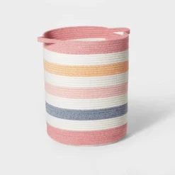 Striped Coiled Rope Kids' Storage Bin - Pillowfort™ 17 Striped Coiled Rope Kids' Storage Bin - Pillowfort™ -Nursery Furniture Store GUEST eaec7bab 4cac 406d 83bf c814e15226a9