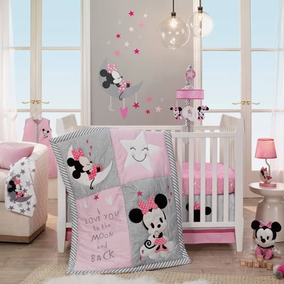 Lambs & Ivy Minnie Mouse Lamp With Shade - Includes CFL Light Bulb 4 Lambs & Ivy Minnie Mouse Lamp With Shade - Includes CFL Light Bulb - Image 2