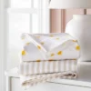 Flannel Swaddle Baby Blankets - Yellow Sun And Stripe - 2pk - Cloud Island™ -Nursery Furniture Store GUEST f6dce33e f8b8 43f3 ba79 798785f81a2c