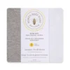 Burt's Bees Baby Burt's Bees Baby® Organic Solid Bassinet Sheet - White Gray - 2pk -Nursery Furniture Store GUEST f9397c6e 74a7 4f63 a442 a5e0ca007352