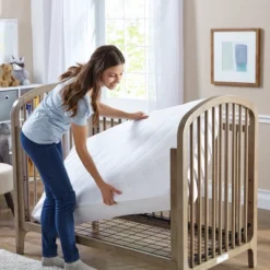 Sealy Cool Comfort Waterproof Crib & Toddler Mattress Pad -Nursery Furniture Store GUEST f9449359 6e24 468b 8682 2baae911e1b5