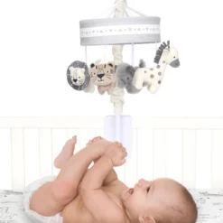 Lambs & Ivy Animal Jungle Musical Baby Crib Mobile Soother Toy - Multicolor -Nursery Furniture Store GUEST f9d1a631 a395 4eed 8193 2a5dd9fb6e9e