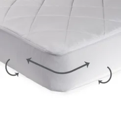 Sealy Cool Comfort Waterproof Crib & Toddler Mattress Pad