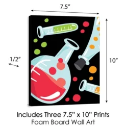 Big Dot Of Happiness Scientist Lab - Baby Boy Nursery Wall Art And Mad Science Kids Room Decor - 7.5 X 10 Inches - Set Of 3 Prints -Nursery Furniture Store GUEST fd4ed39b 5947 4d81 a76b 6823eb502729