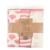 Touched By Nature Infant Girl Organic Cotton Swaddle Wraps, Tulip, 0-3 Months -Nursery Furniture Store GUEST fe781353 d347 4039 97b9 d47fae050e43